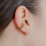 Helix Ear Cuff - Pavé Black Diamond