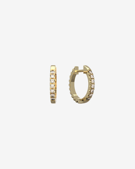 SOLID-YELLOW-GOLD-DIAMOND-HOOP-EARRING-SENER-BESIM