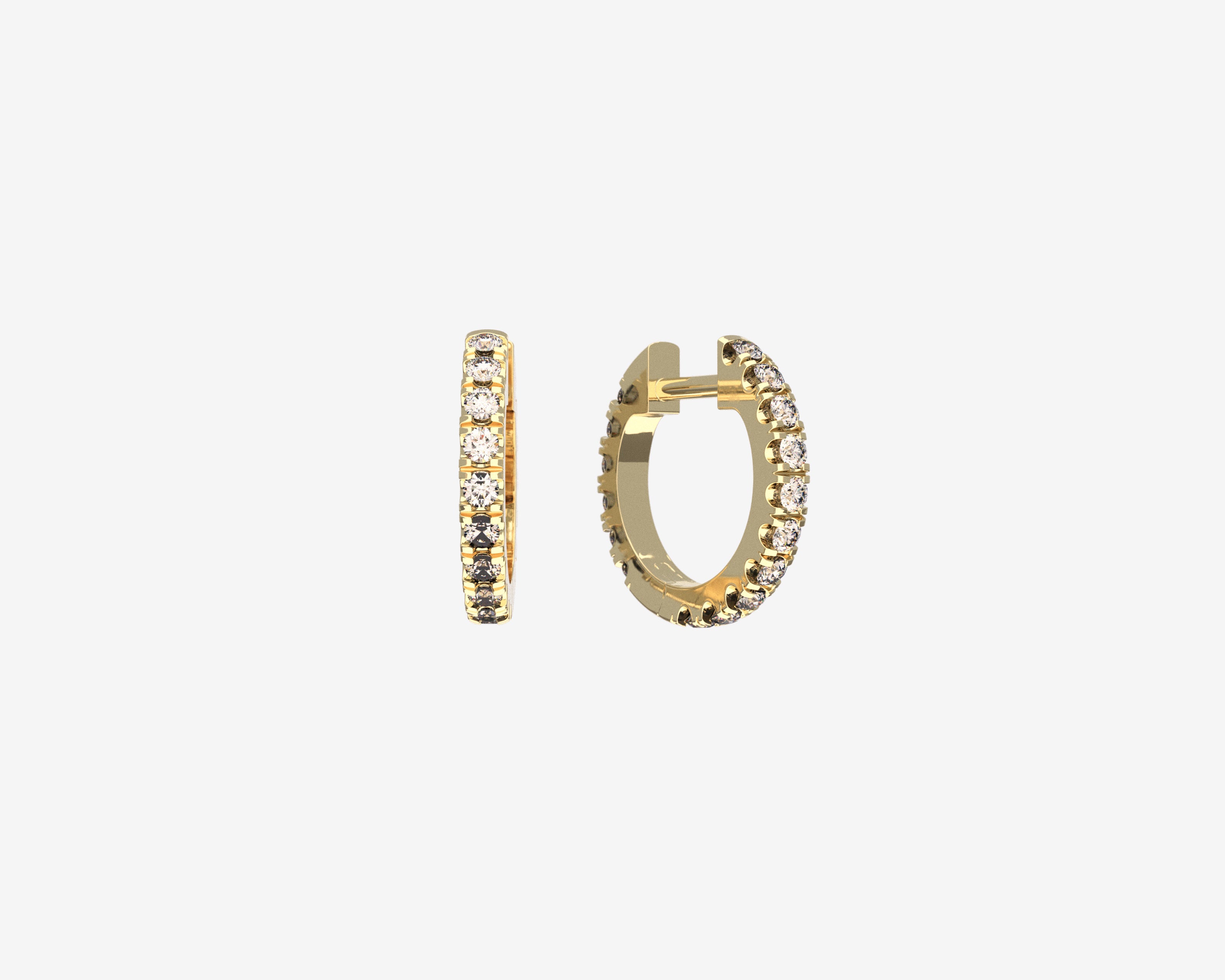 SOLID-YELLOW-GOLD-DIAMOND-HOOP-EARRING-SENER-BESIM