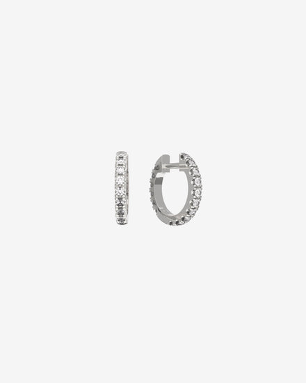 SOLID-WHITE-GOLD-DIAMOND-HOOP-EARRING-SENER-BESIM