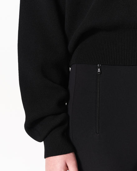 sener besim - the rugby - black - knitwear - shop online