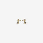 SOLID-YELLOW-GOLD-DIAMOND-TEARDROP-EARRING-SENER-BESIM