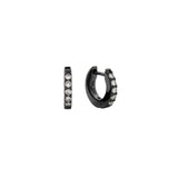       sener-besim-black-rhodium-white-diamond-huggie-medium-earrings