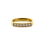 Boyfriend Ring in White Diamond - Alternate View