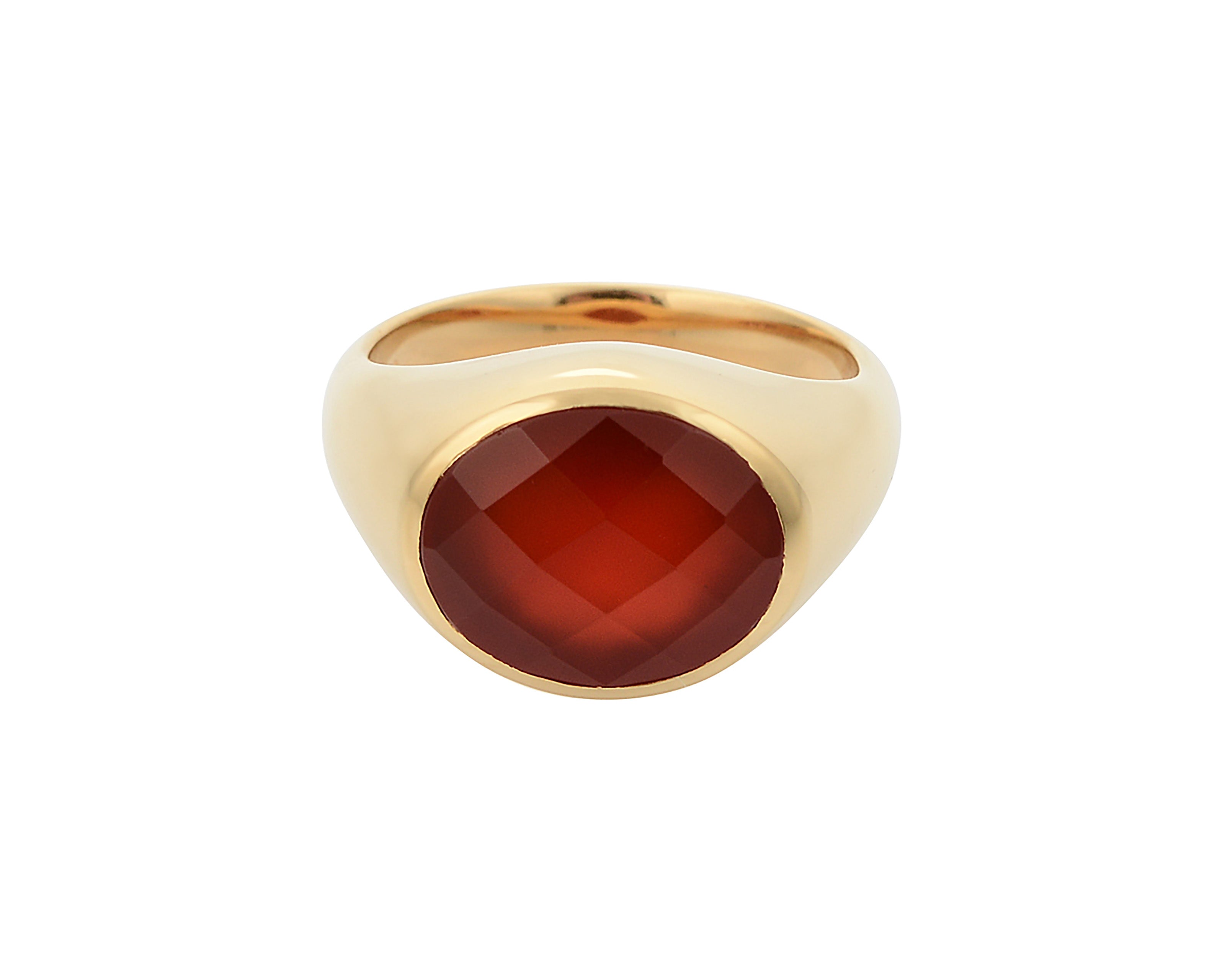Chunky Agate Ring - Main View