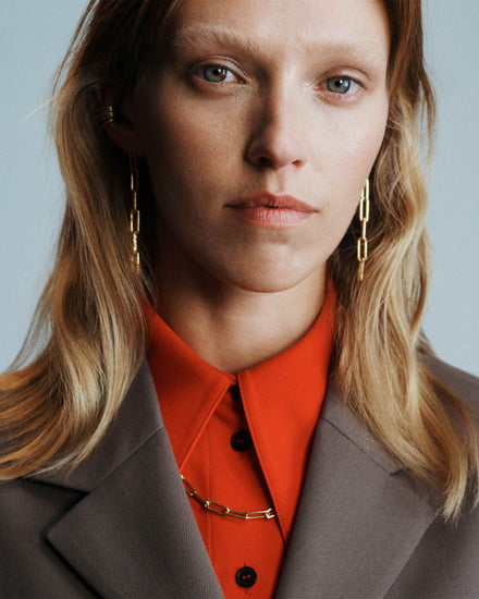    sener-besim-chunky-chain-earrings-gold