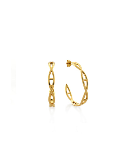     sener-besim-large-helix-hoop-gold-earrings