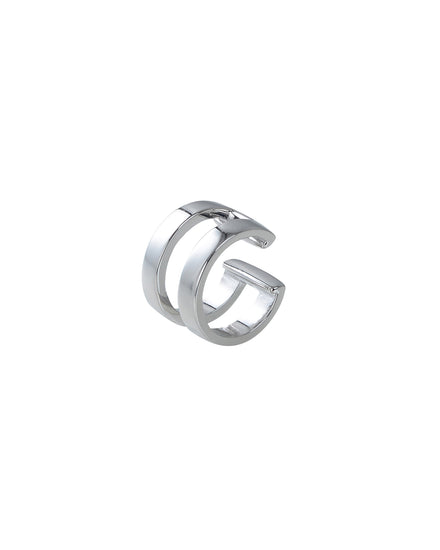 sener-besim-linear-double-band-ear-cuff-silver-earrings