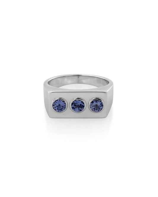      sener-besim-linear-gem-ring-silver-sapphire-signet