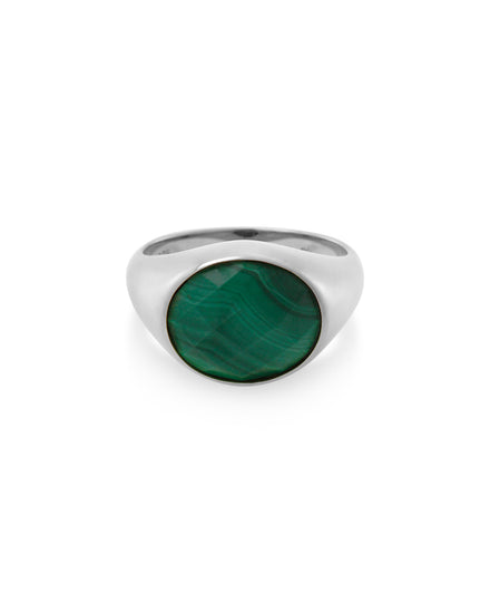     sener-besim-malachite-signet-ring