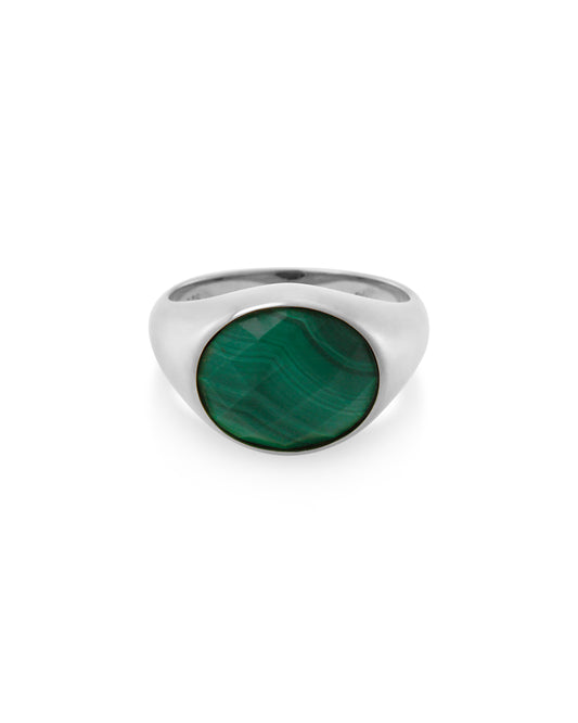     sener-besim-malachite-signet-ring
