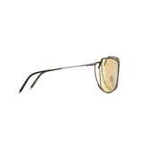 Şener Besim S1 sunglasses nero champagne, ultra-light titanium frame, side view