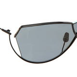 Şener Besim S1 sunglasses nero graphite, floating titanium frame, close view