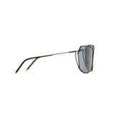 Şener Besim S1 sunglasses nero graphite, ultra-light titanium frame, side view