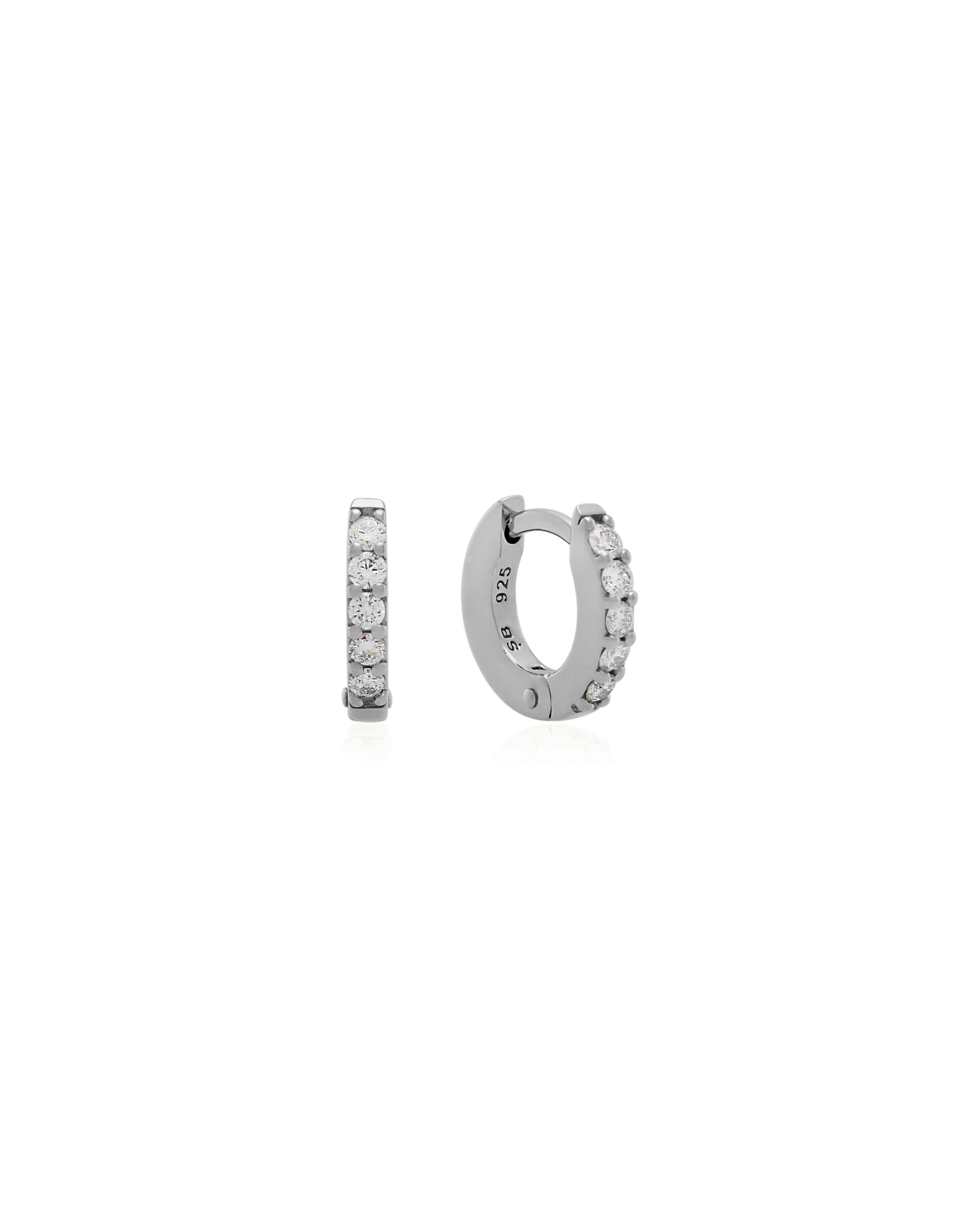     sener-besim-silver-rhodium-white-diamond-huggie-medium-earrings