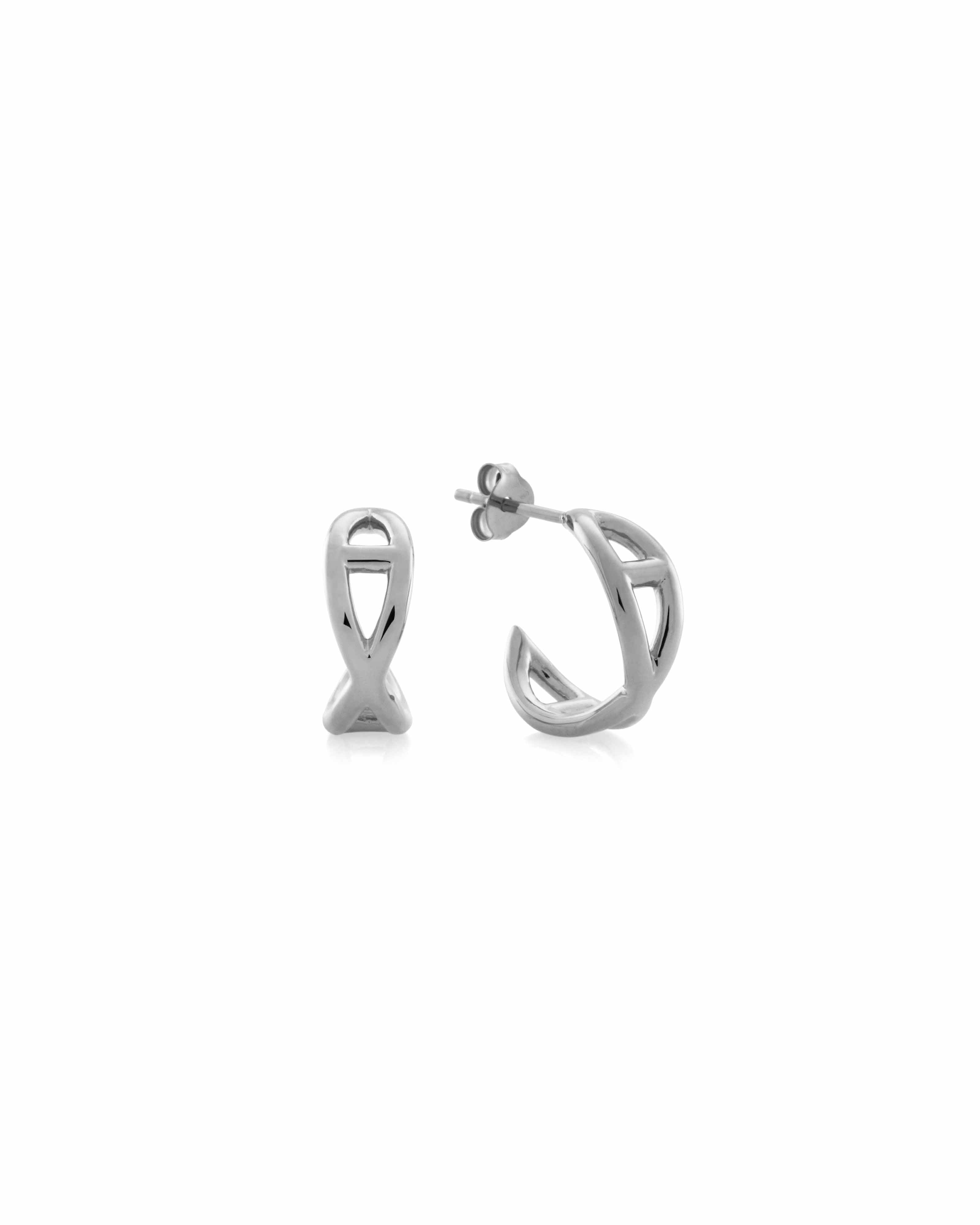      sener-besim-small-helix-hoop-silver-earrings
