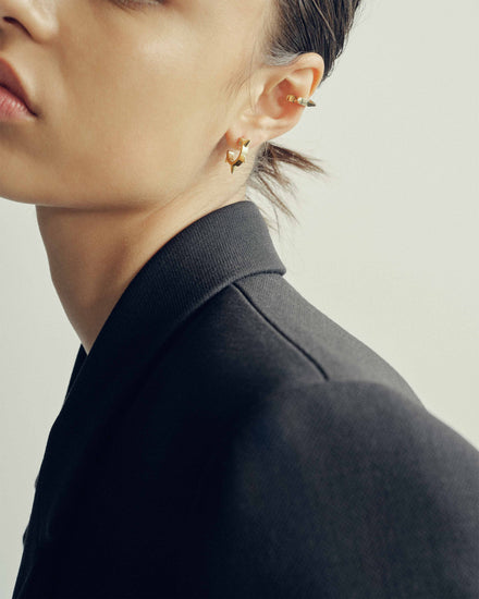 sener-besim-small-multi-point-hoop-gold-earrings