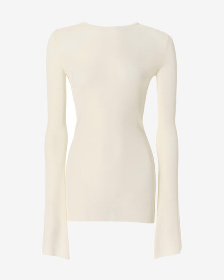 sener-besim-the-crew-neck-ecru-knitwear