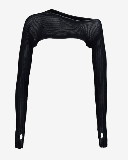 sener-besim-the-rib-knit-twist-shoulder-top-black