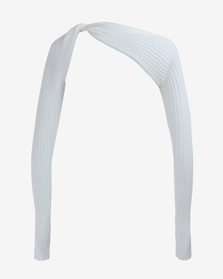 sener-besim-the-rib-knit-twist-shoulder-top-white