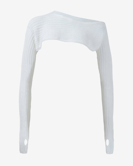 sener-besim-the-rib-knit-twist-shoulder-top-white