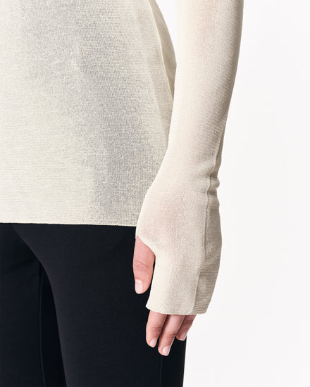 sener-besim-the-thumbhole-crewneck-ecru-knitwear