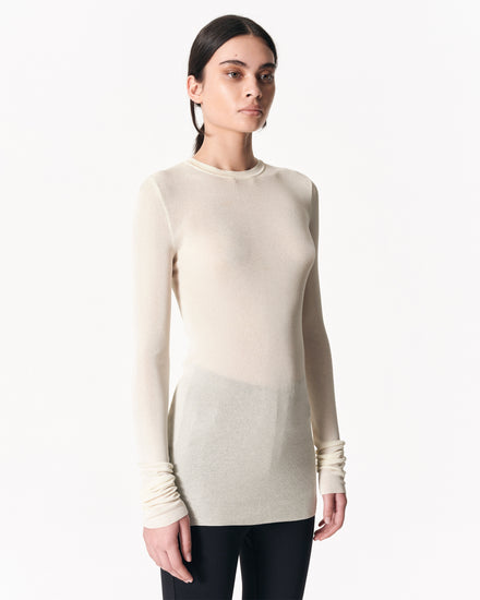 sener-besim-the-thumbhole-crewneck-ecru-knitwear